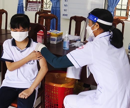 Khánh Hòa: Đẩy mạnh công tác tiêm chủng vắc xin phòng Covid-19